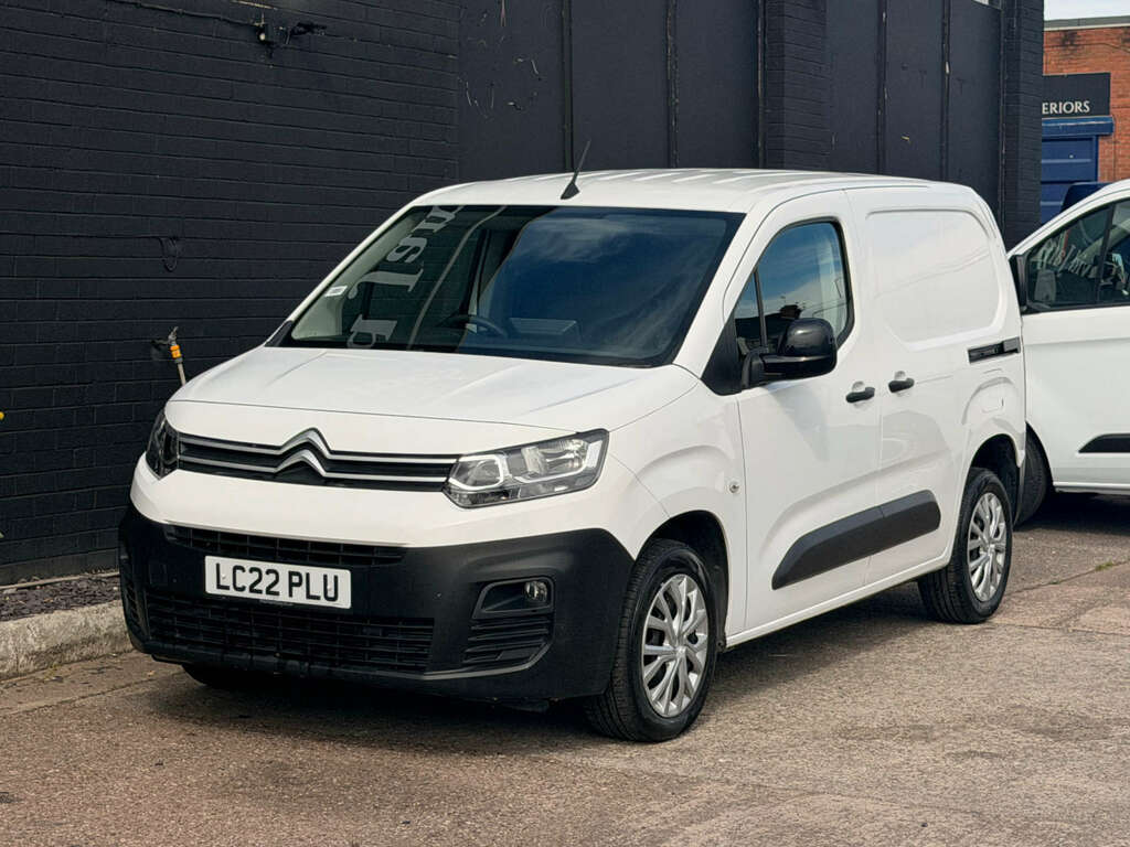 Citroen Berlingo 1.5 Berlingo 1000 Enterprise Professional Blue Hdi LC22PLU White #4