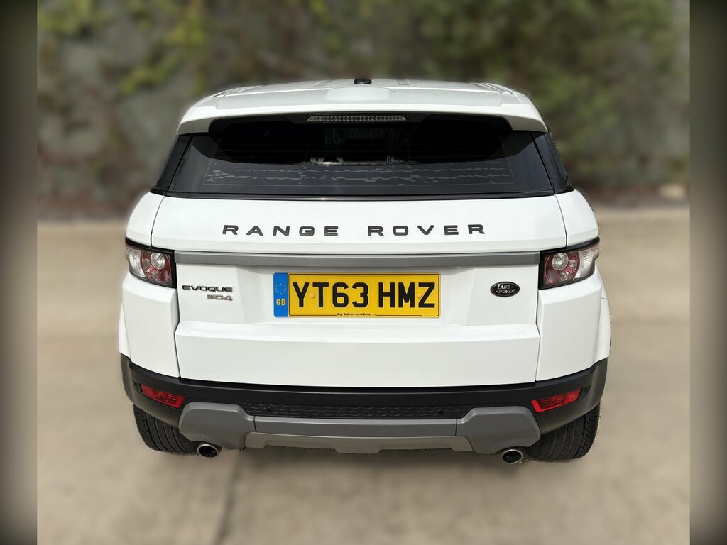 Land Rover Range Rover Evoque 2.2 Sd4 Pure Suv 4Wd Euro 5 190 P YT63HMZ White #5