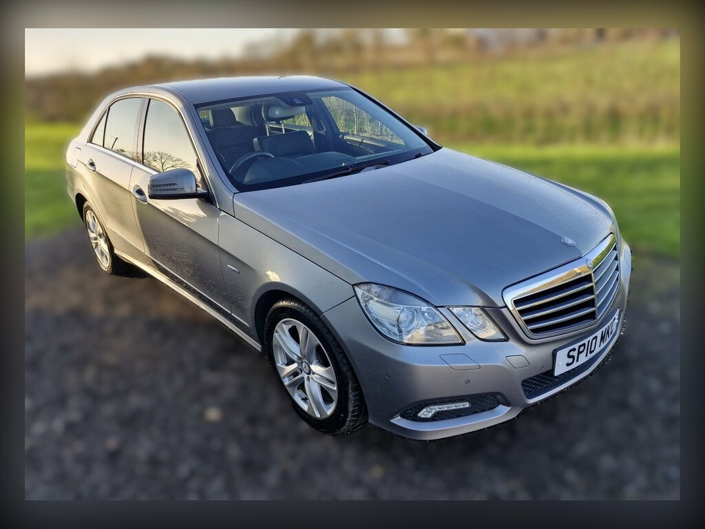 Mercedes-Benz E Class 2.1 E250 Cdi Blueefficiency Avantgarde Saloon Silver
