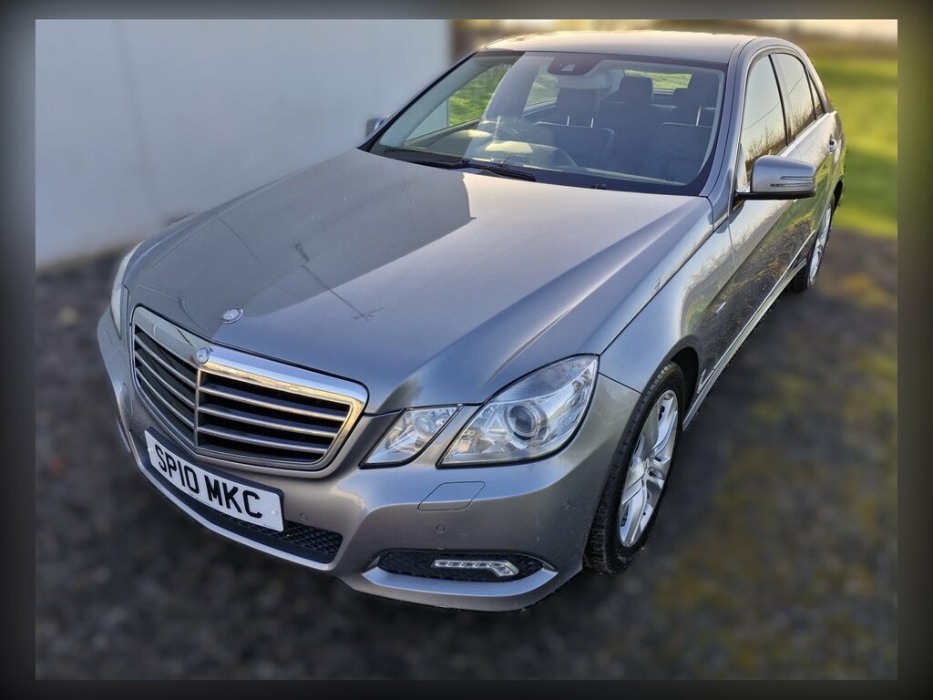 Mercedes-Benz E Class 2.1 E250 Cdi Blueefficiency Avantgarde Saloon Silver #3