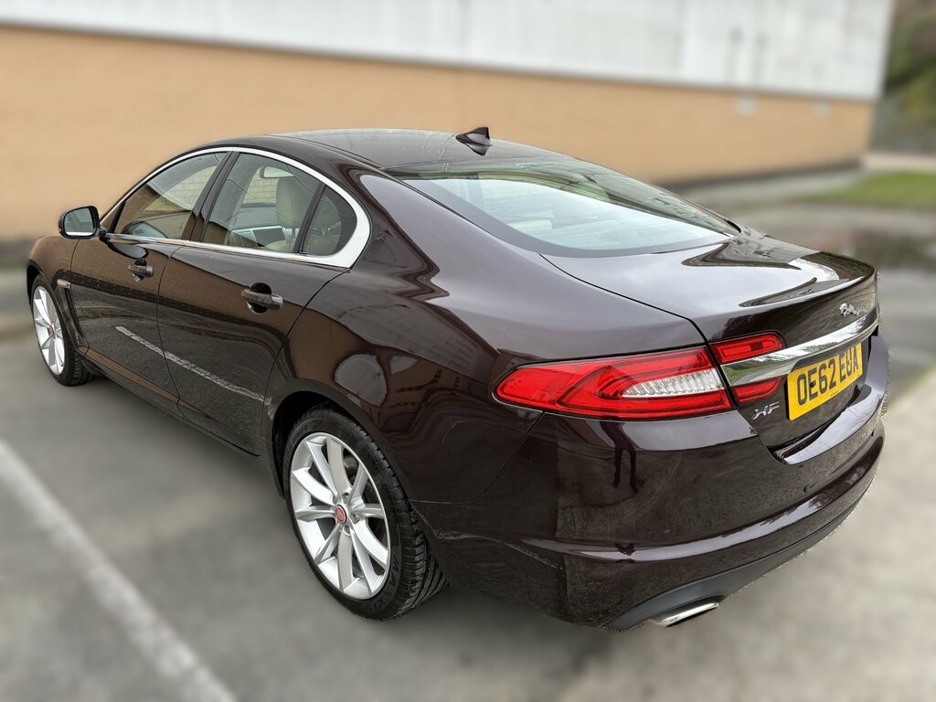 Jaguar XF 3.0D V6 Premium Luxury Saloon Euro OE62EUA Red #6