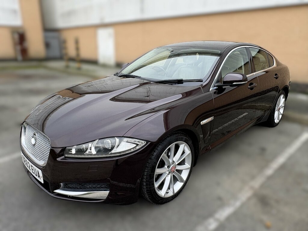Jaguar XF 3.0D V6 Premium Luxury Saloon Euro OE62EUA Red #3