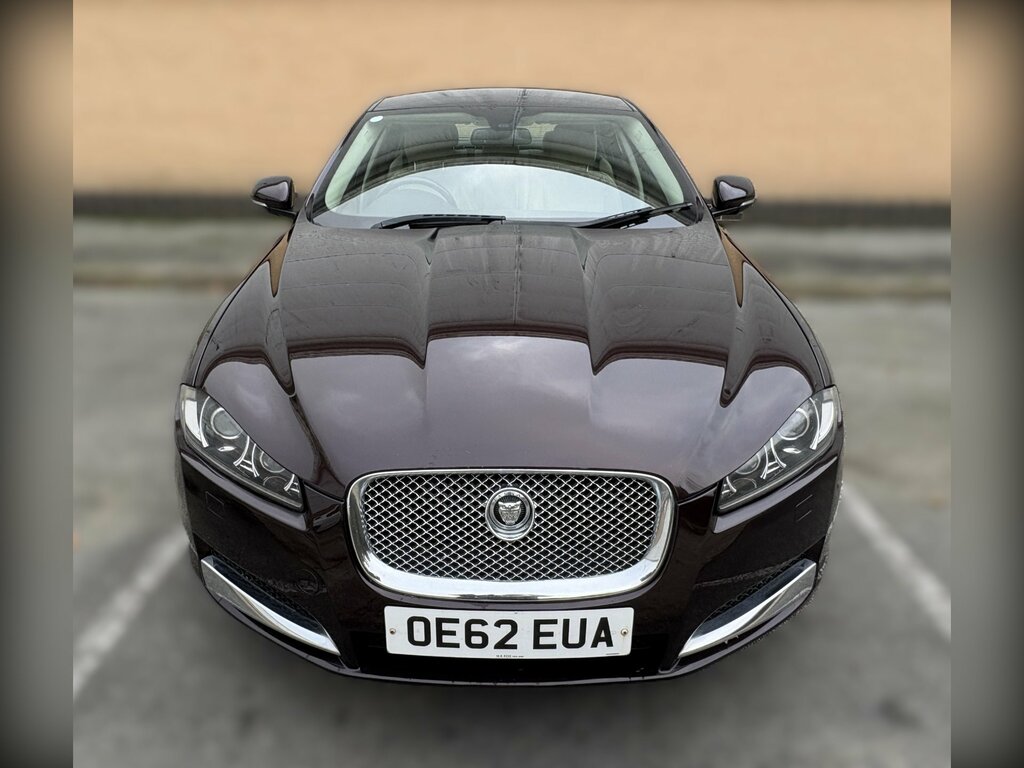 Jaguar XF 3.0D V6 Premium Luxury Saloon Euro OE62EUA Red #2