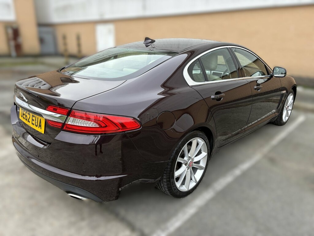 Jaguar XF 3.0D V6 Premium Luxury Saloon Euro OE62EUA Red #4
