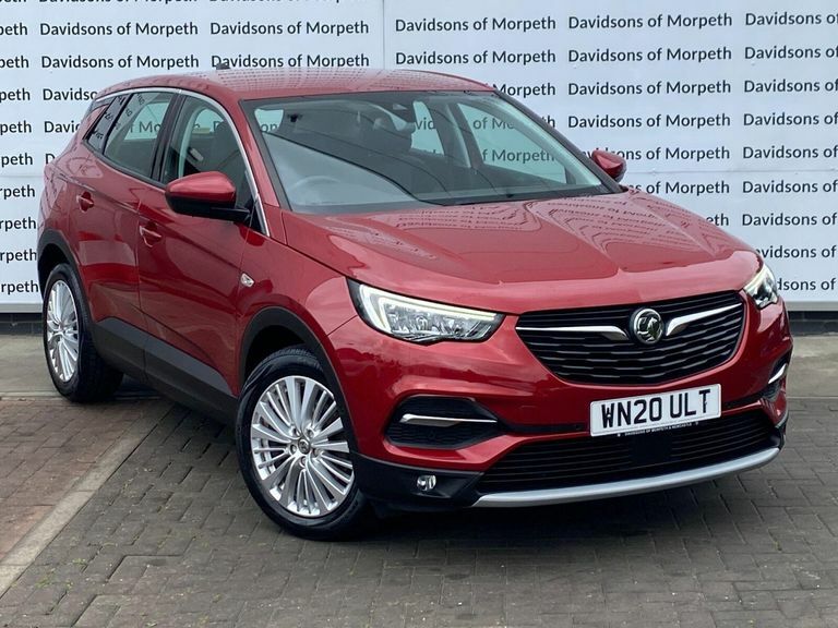 Vauxhall Grandland X 1.2 Turbo Business Edition Nav Suv Manu Red