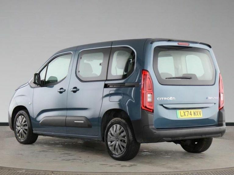 Citroen e-Berlingo 52Kwh Plus M Mpv 7.4Kw Charger LX74WXV Blue #3
