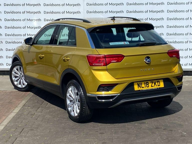 Volkswagen T-Roc 1.0 Tsi Se Suv Euro 6 Ss 115 NL18ZKD Yellow #4