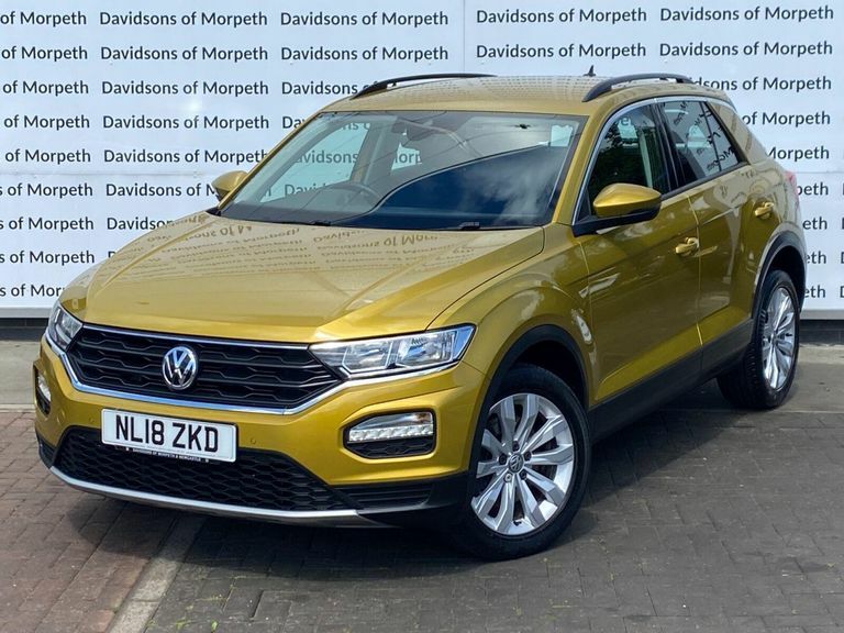 Volkswagen T-Roc 1.0 Tsi Se Suv Euro 6 Ss 115 NL18ZKD Yellow #3