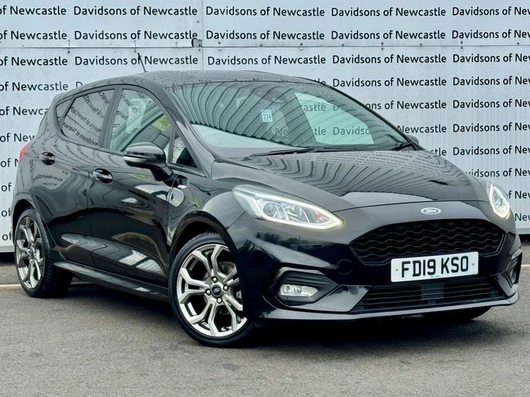 Ford Fiesta 1.0T Ecoboost Gpf St-line Hatchback Man Black