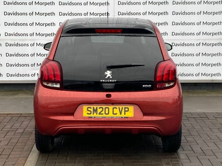 Peugeot 108 1.0 Allure Hatchback Euro 6 Ss Red #6