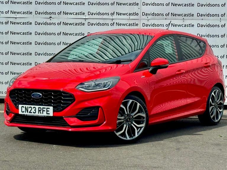 Ford Fiesta 1.0T Ecoboost St-line X Hatchback Manua CN23RFE Red #3