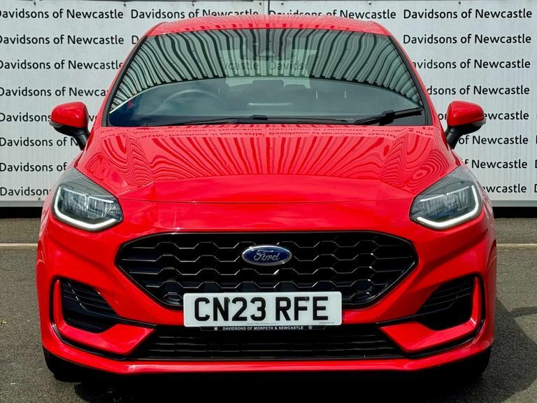 Ford Fiesta 1.0T Ecoboost St-line X Hatchback Manua CN23RFE Red #2