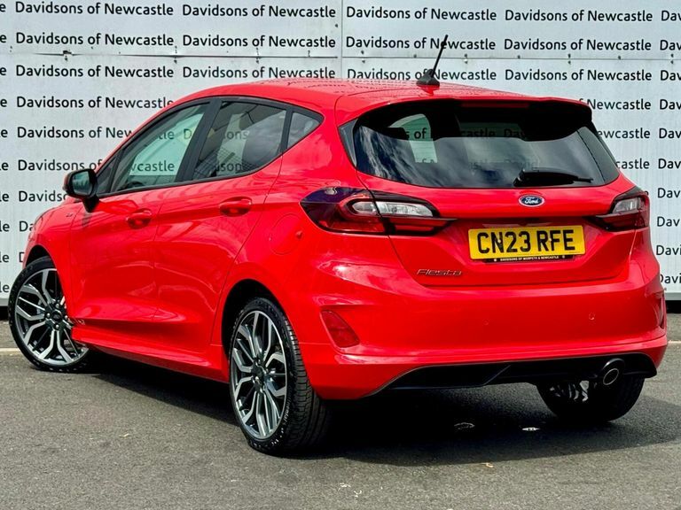Ford Fiesta 1.0T Ecoboost St-line X Hatchback Manua CN23RFE Red #4