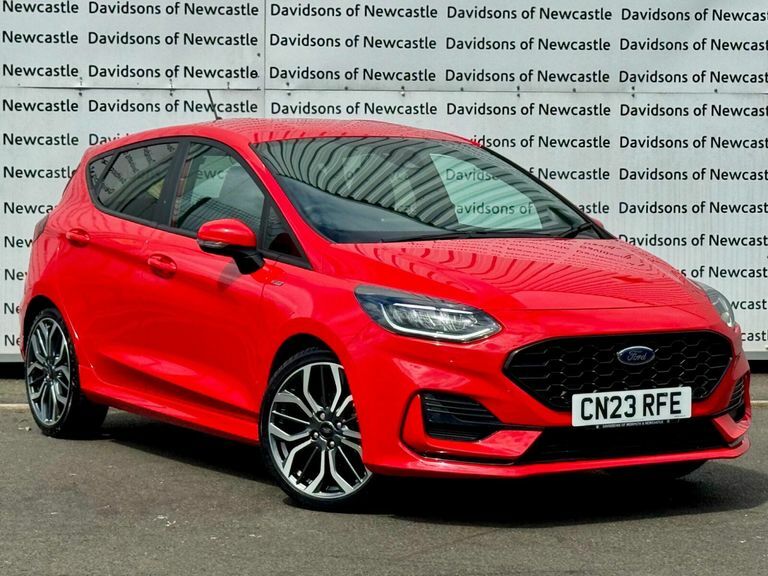 Ford Fiesta 1.0T Ecoboost St-line X Hatchback Manua CN23RFE Red