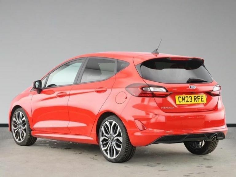 Ford Fiesta 1.0T Ecoboost St-line X Hatchback Manua Red #6