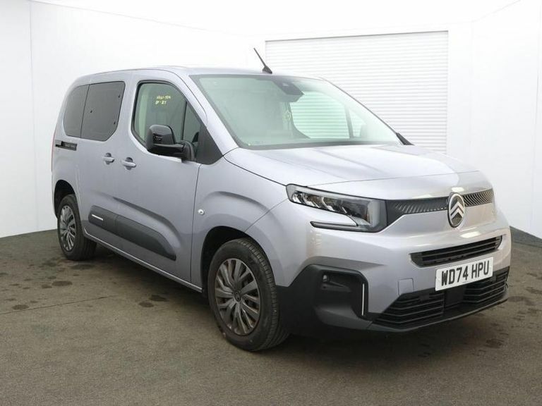 Citroen Berlingo 1.5 Bluehdi Plus M Combi Van Double Cab Grey