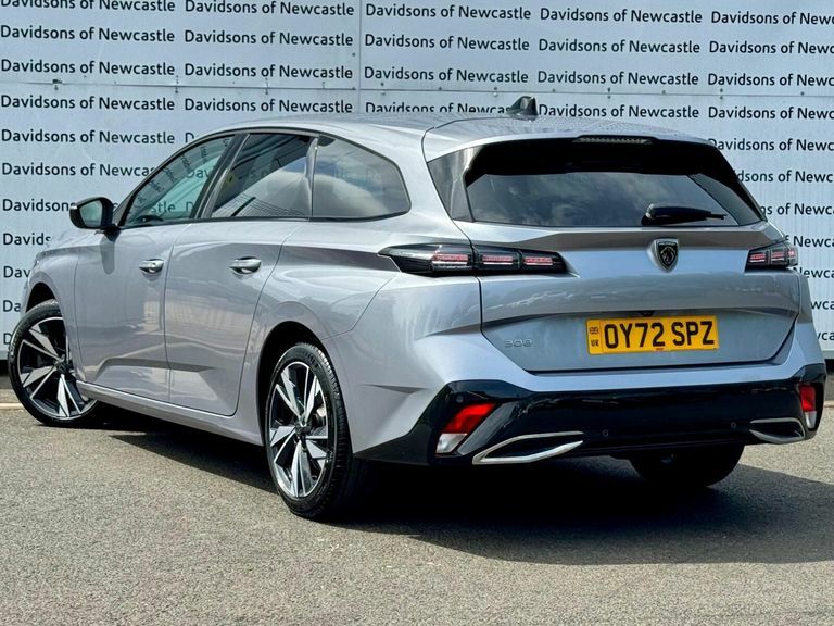 Peugeot 308 1.2 Puretech Allure Estate Eat Euro 6 OY72SPZ Grey #4