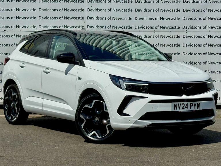 Vauxhall Grandland 1.2 Ultimate Suv Hybrid E-dct Euro 6 S White