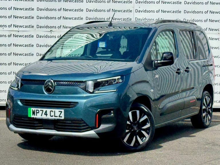 Citroen e-Berlingo 52Kwh Max M Mpv 7.4Kw Charger Blue #3