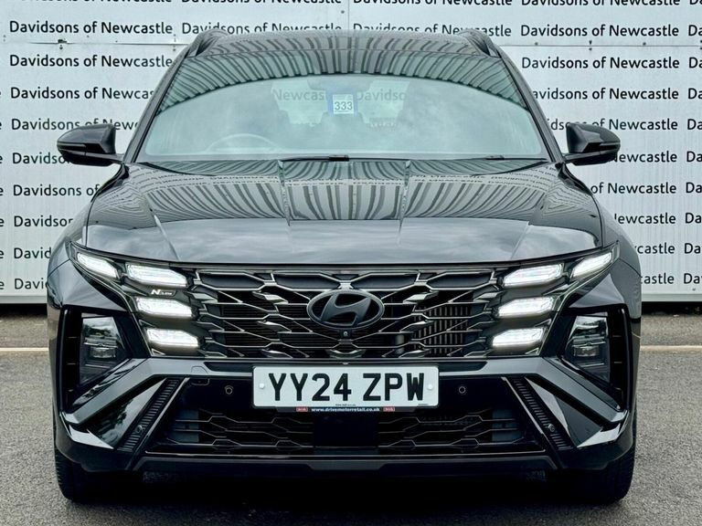 Hyundai Tucson 1.6 T-gdi N Line S Suv Euro 6 S YY24ZPW Black #2