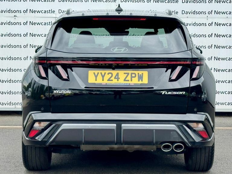 Hyundai Tucson 1.6 T-gdi N Line S Suv Euro 6 S YY24ZPW Black #6