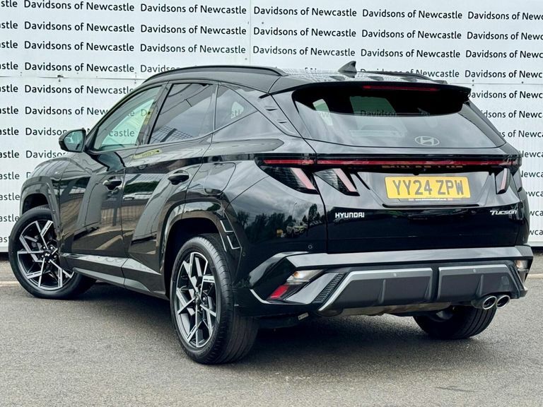 Hyundai Tucson 1.6 T-gdi N Line S Suv Euro 6 S YY24ZPW Black #4