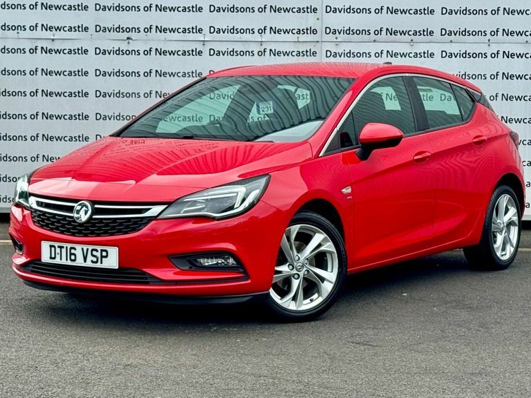 Vauxhall Astra 1.4I Turbo Sri Nav Hatchback Eur DT16VSP Red #3