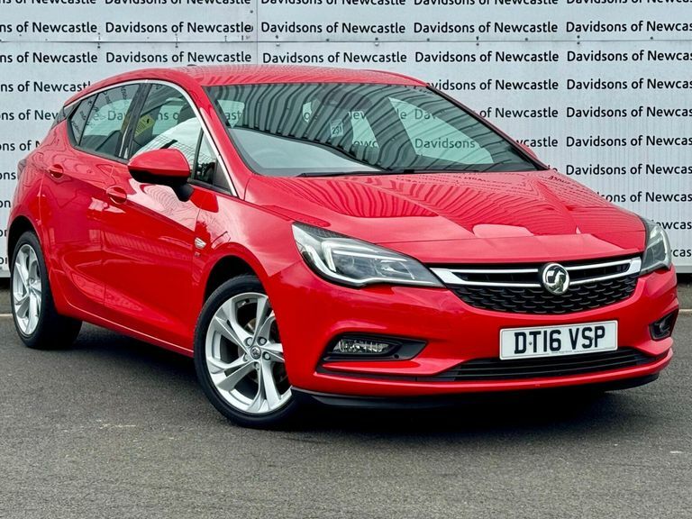 Vauxhall Astra 1.4I Turbo Sri Nav Hatchback Eur DT16VSP Red