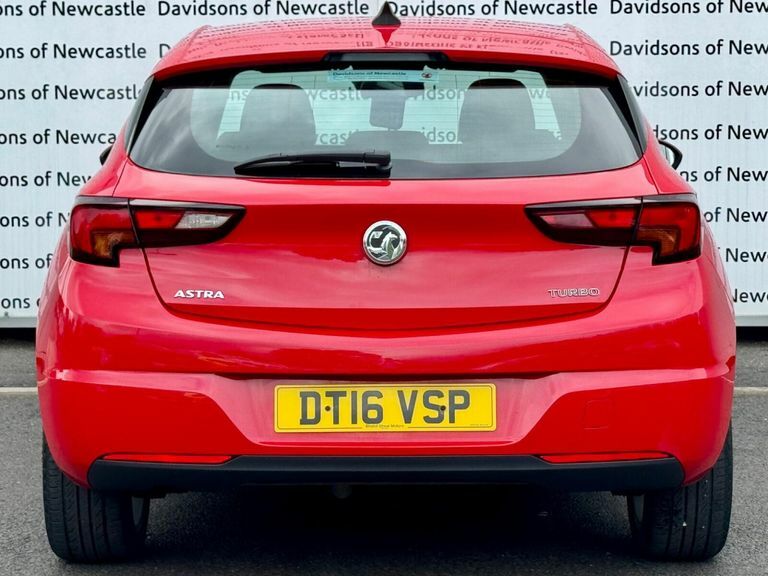 Vauxhall Astra 1.4I Turbo Sri Nav Hatchback Eur DT16VSP Red #6