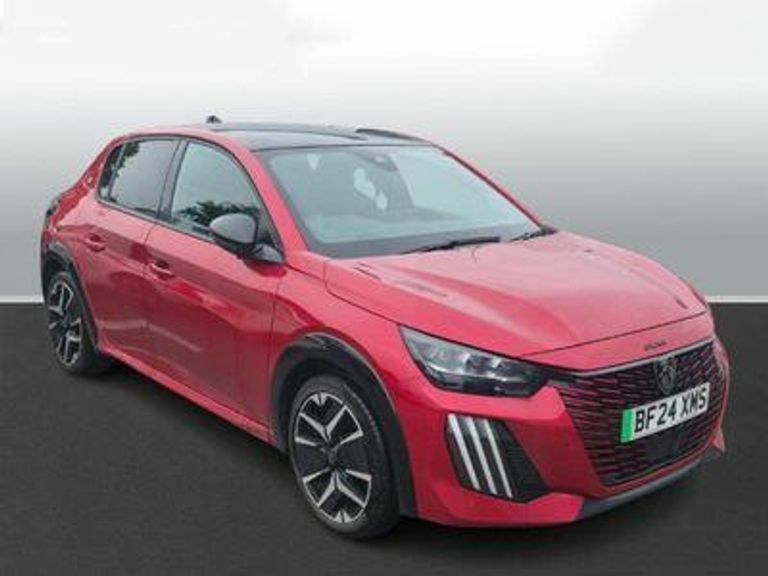 Peugeot e-208 51Kwh Gt Hatchback 7.4Kw Charge Red
