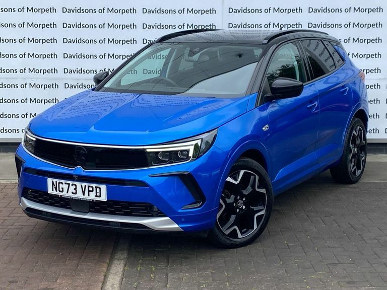 Vauxhall Grandland 1.2 Turbo Ultimate Euro 6 Ss NG73VPD Blue #3