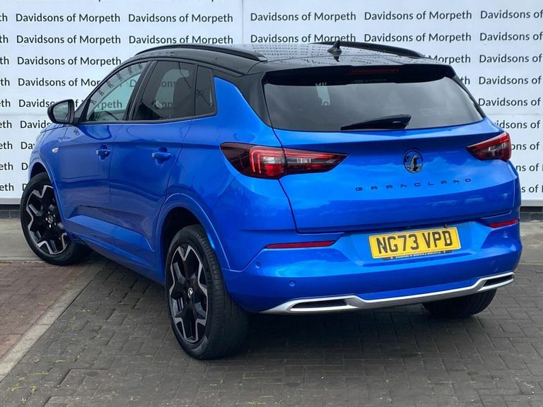 Vauxhall Grandland 1.2 Turbo Ultimate Euro 6 Ss NG73VPD Blue #4