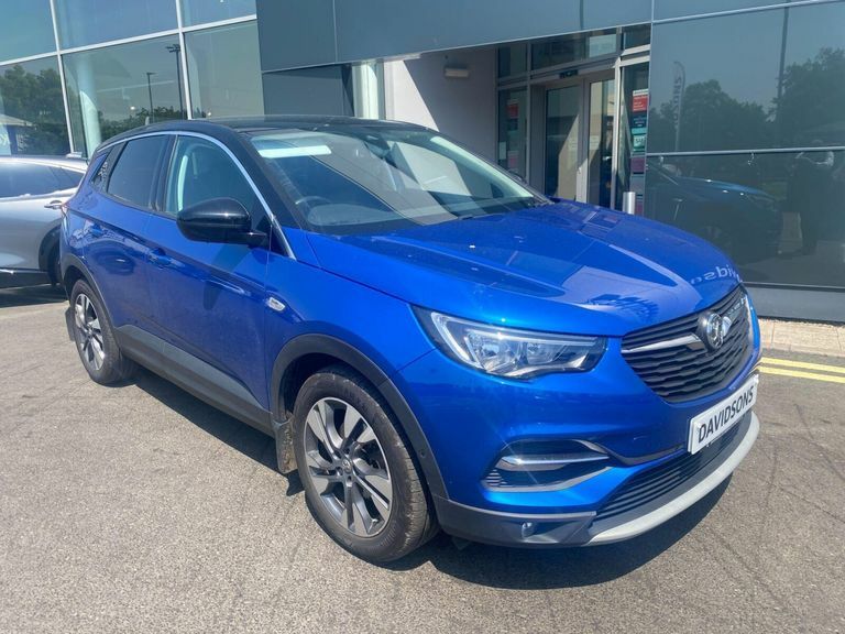 Vauxhall Grandland X 1.2 Turbo Sport Nav Suv Euro 6 Blue