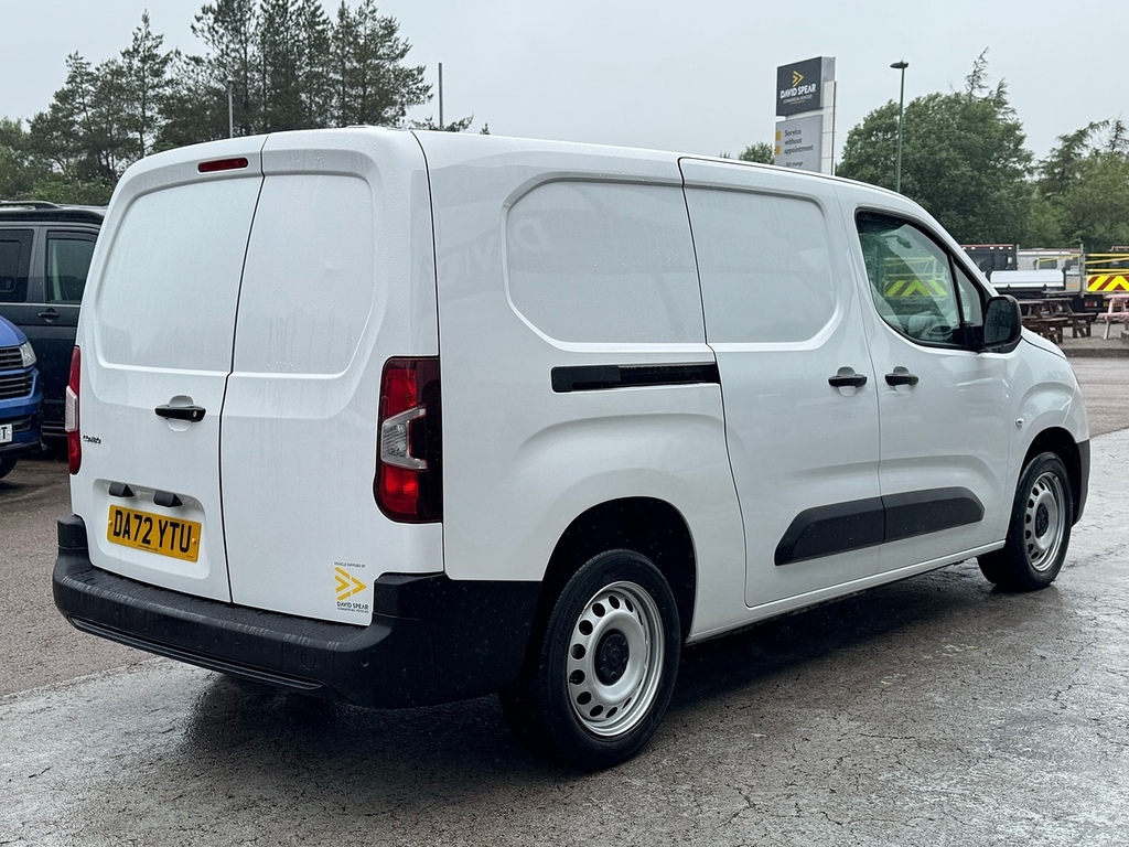Vauxhall Combo Turbo D 2300 Prime 100Ps L2 Lwb 5 Seater Crew With DA72YTU White #2