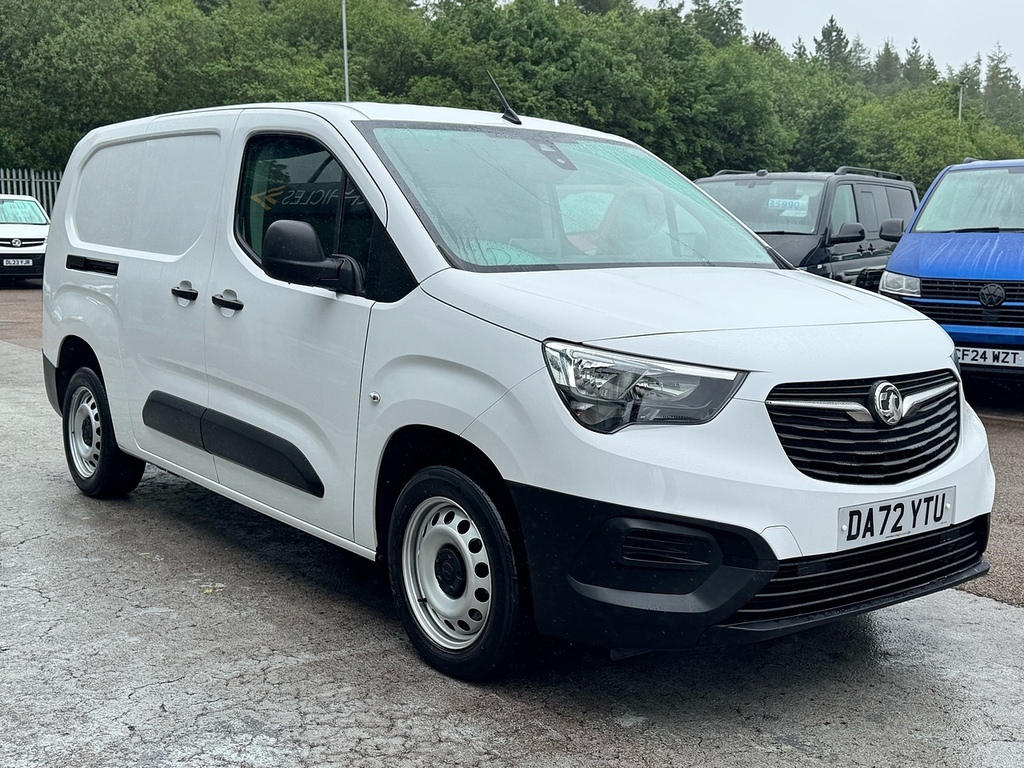 Vauxhall Combo Turbo D 2300 Prime 100Ps L2 Lwb 5 Seater Crew With DA72YTU White #3