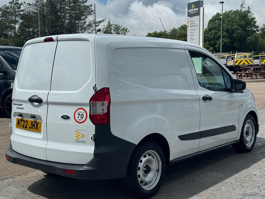 Ford Transit Courier Ecoboost Leader 100Ps With 1 Owner, Low Mileage White #2