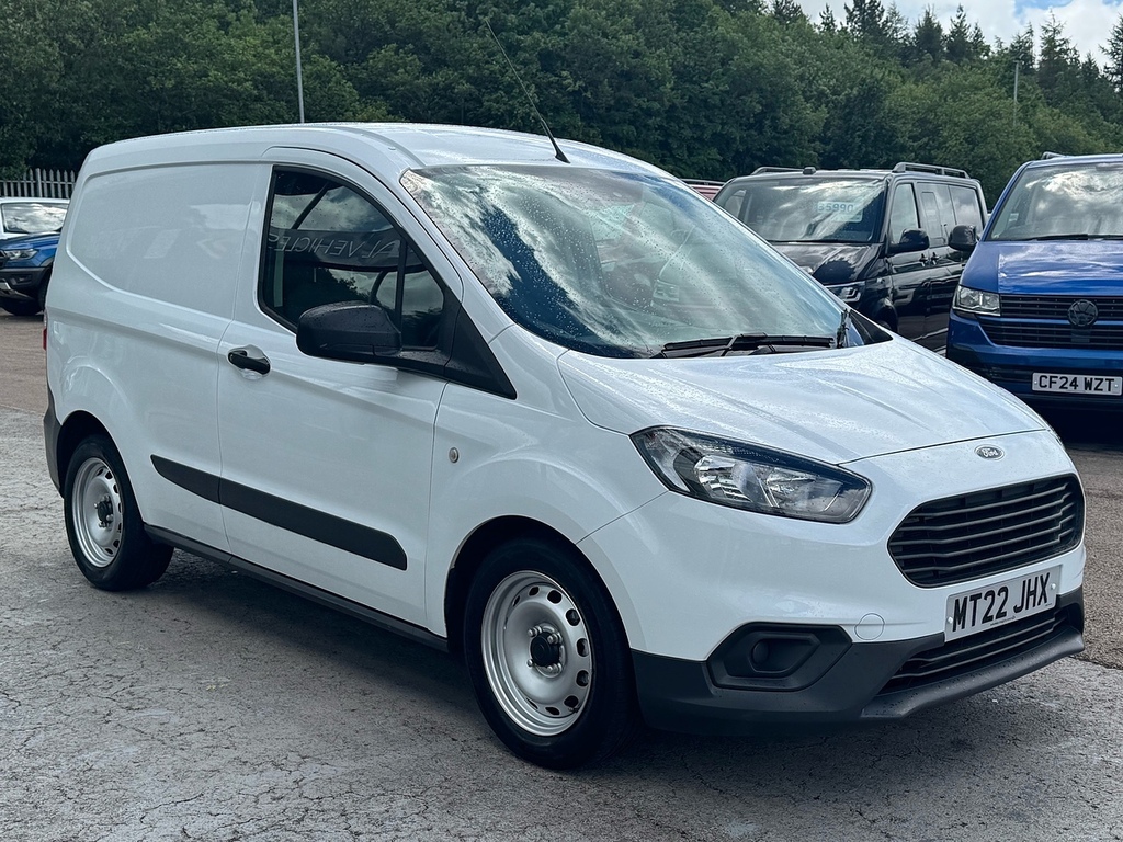 Ford Transit Courier Ecoboost Leader 100Ps With 1 Owner, Low Mileage White #3