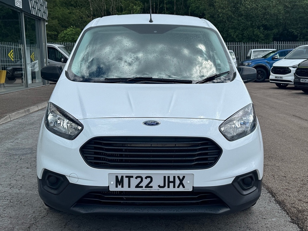 Ford Transit Courier Ecoboost Leader 100Ps With 1 Owner, Low Mileage White #6