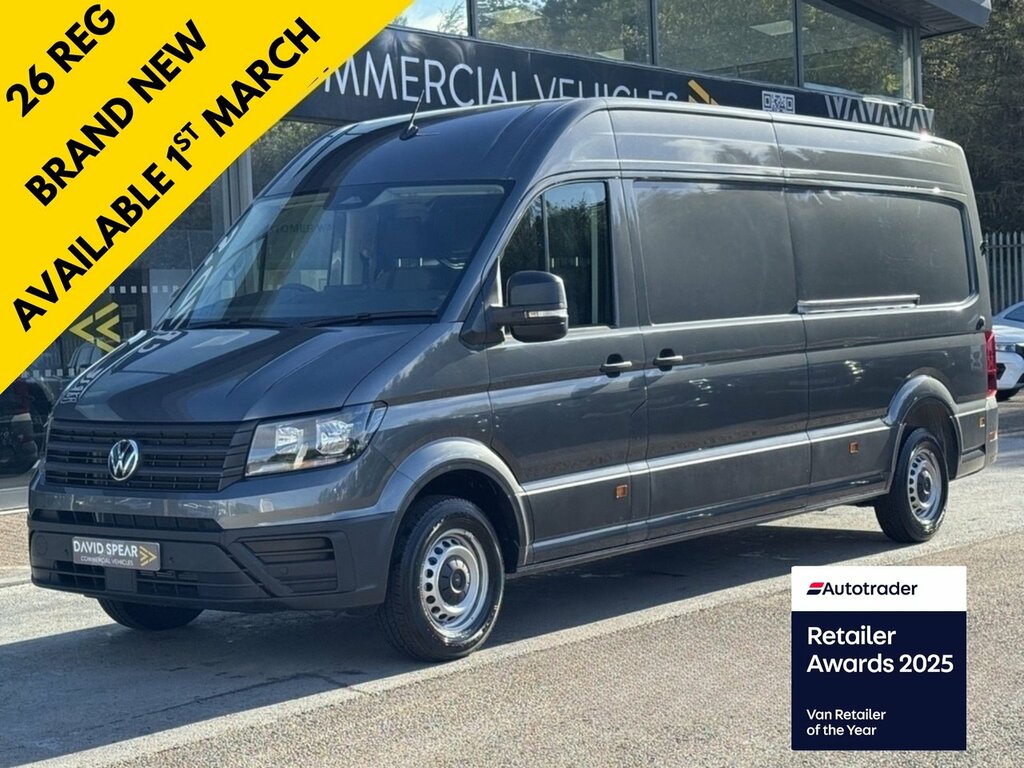 Volkswagen Crafter Tdi 140Ps Cr35 Commerce Plus L4 Lwb 4.3M With Grey