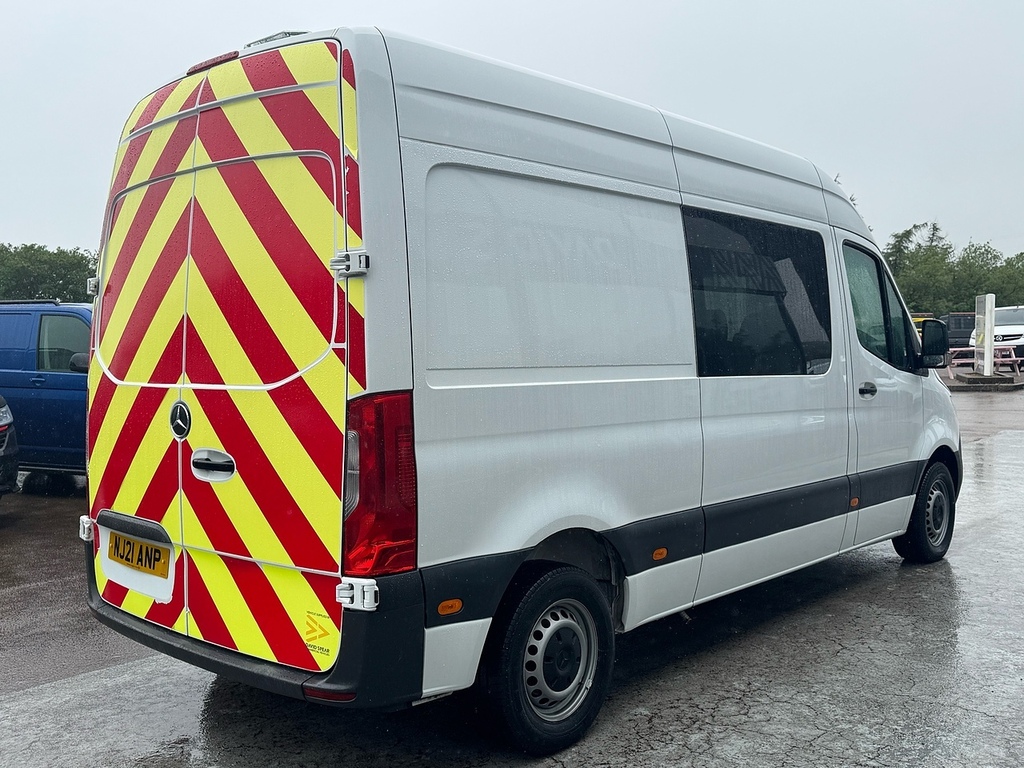 Mercedes-Benz Sprinter 314 Cdi Progressive 143Ps L2 H2 Lwb High Roof Welf White #2