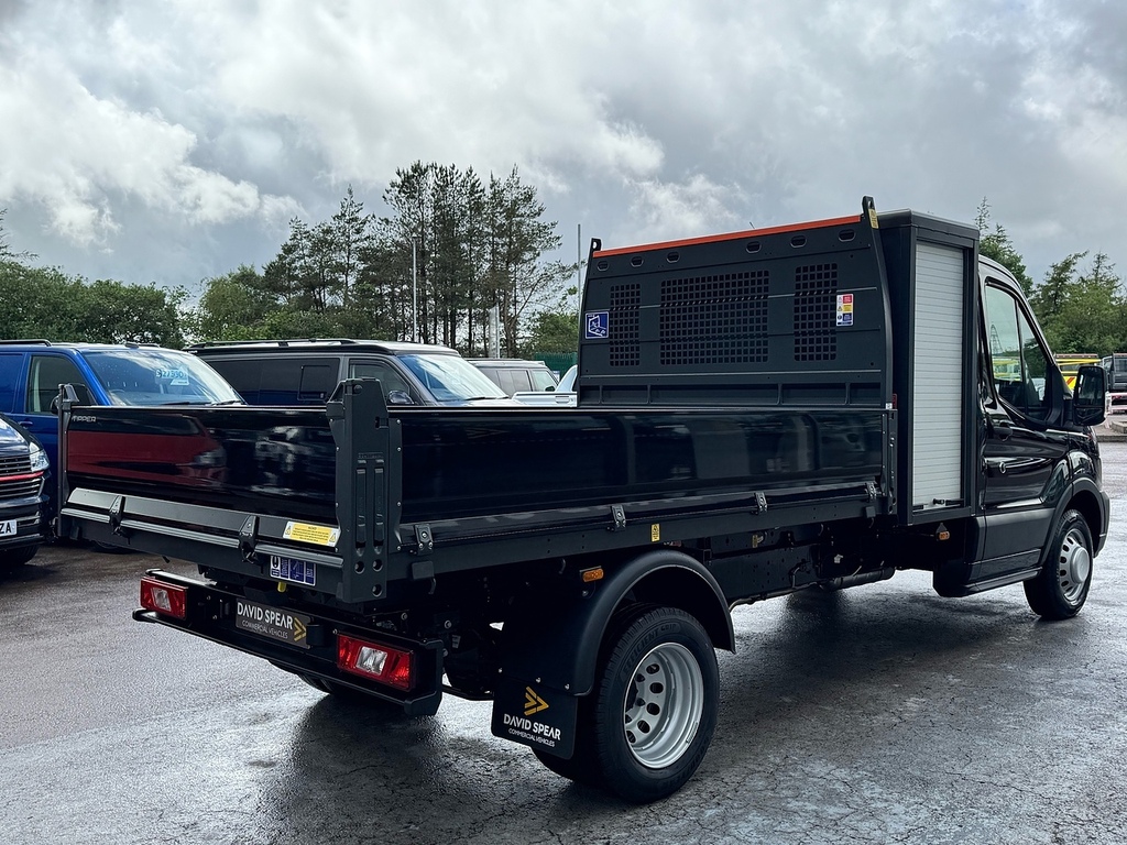 Ford Transit Custom 350 Leader 130Ps Toolpod Tipper Drw With Ac, Reve  Black #2
