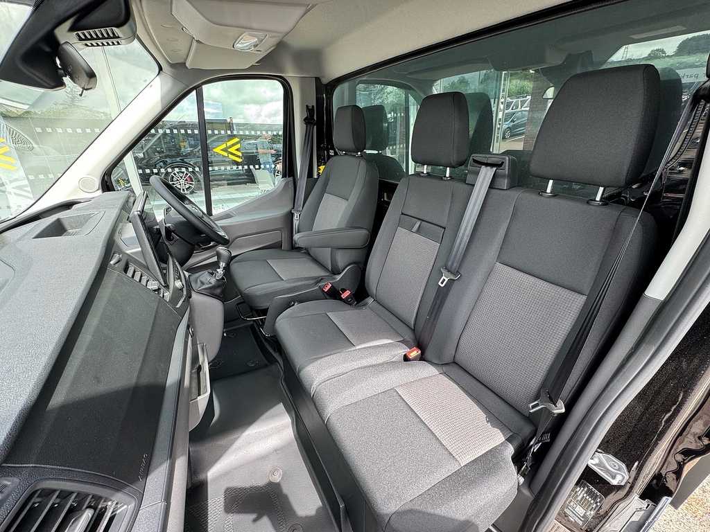Ford Transit Custom 350 Leader 130Ps Toolpod Tipper Drw With Ac, Reve  Black #6