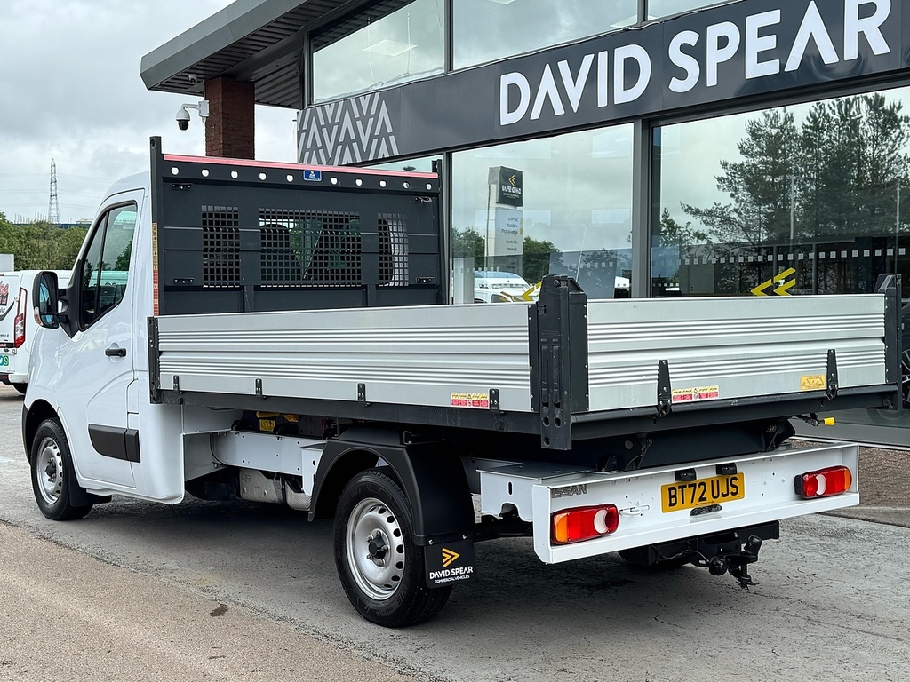 Nissan InterStar Dci 35 Tekna 145Ps L2 Tipper With No Vat, Air Con, White #4
