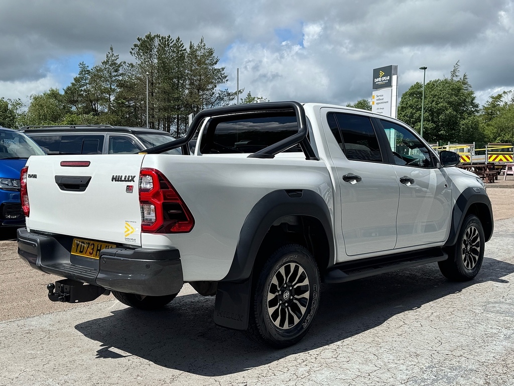 Toyota HILUX D-4d Gr Sport 204Ps 4Wd With 360 Parking Camera, H White #2