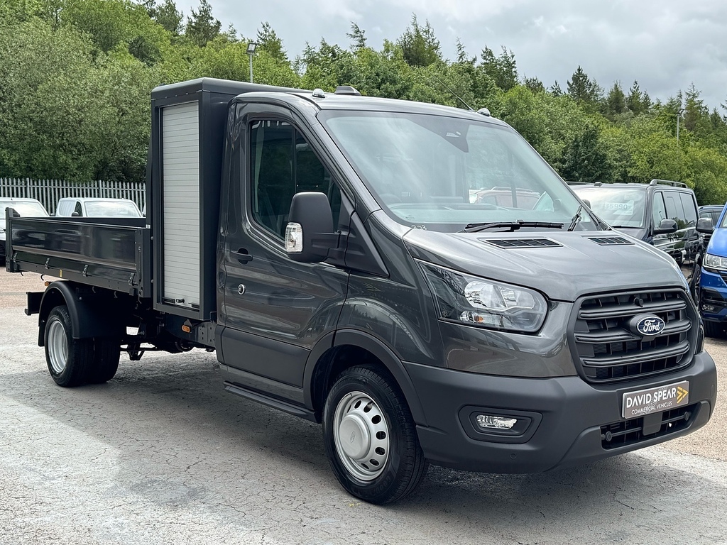 Ford Transit Custom 350 Leader 130Ps Toolpod Tipper Drw With Ac, Reve Grey #3