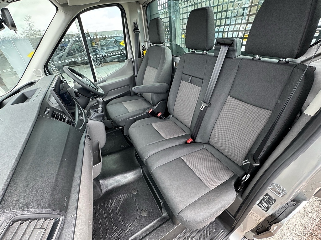 Ford Transit Custom 165Ps 350 Leader Single Cab Tipper Drw With Ac, R Silver #6