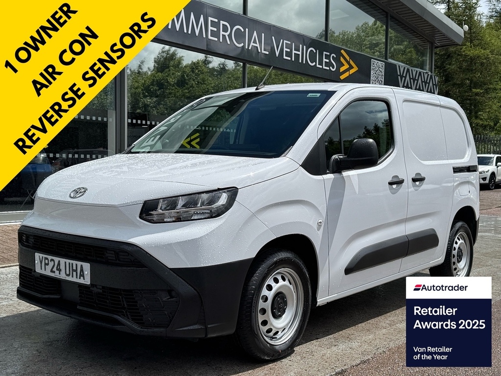 Toyota Proace City Bluehdi Active Swb 100Ps With Air Con, Ply Lined, White