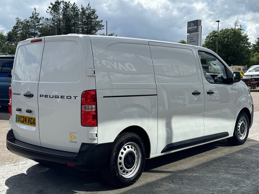 Peugeot E-Expert Professional Mwb 136Ps 75Kwh With Delivery Miles, White #2