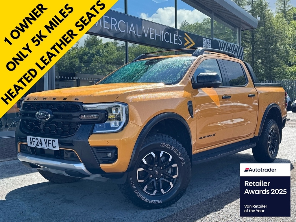 Ford Ranger Td Ecoblue Wildtrak X 205Ps With Sat Nav, Tow Orange