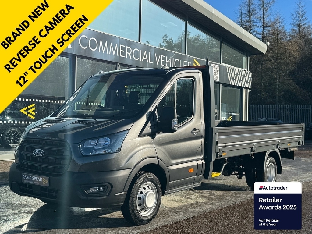 Ford Transit Custom 2.0 Tdci 165Ps 350Drw L4 Lwb 4.2 Metre Dropside W Grey